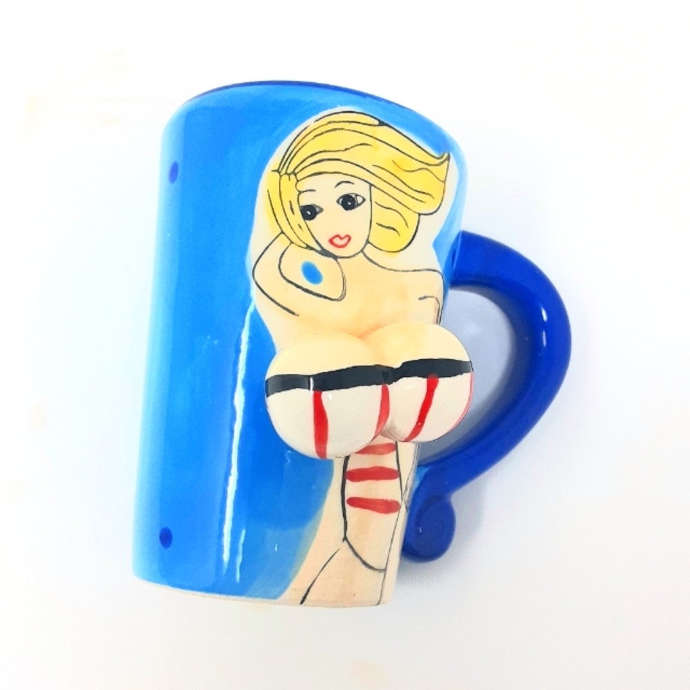 Beach Babe Novelty Coffee Cup